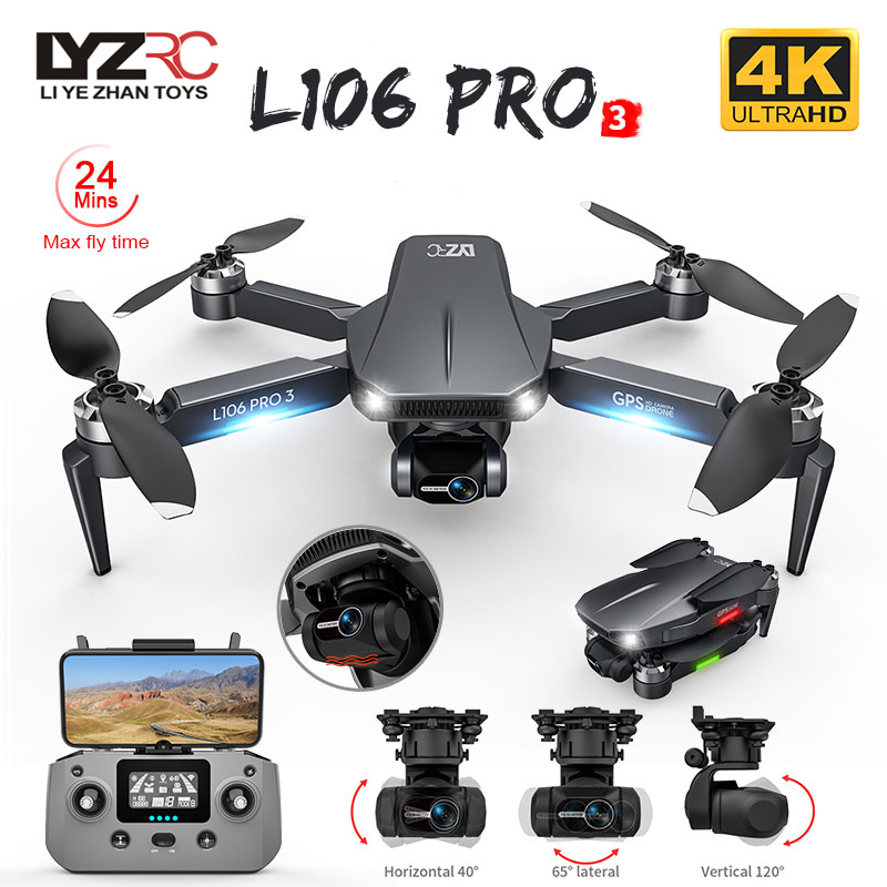Rc Helicopter Charger - L106 Pro 3 Drohne 5G WIFI