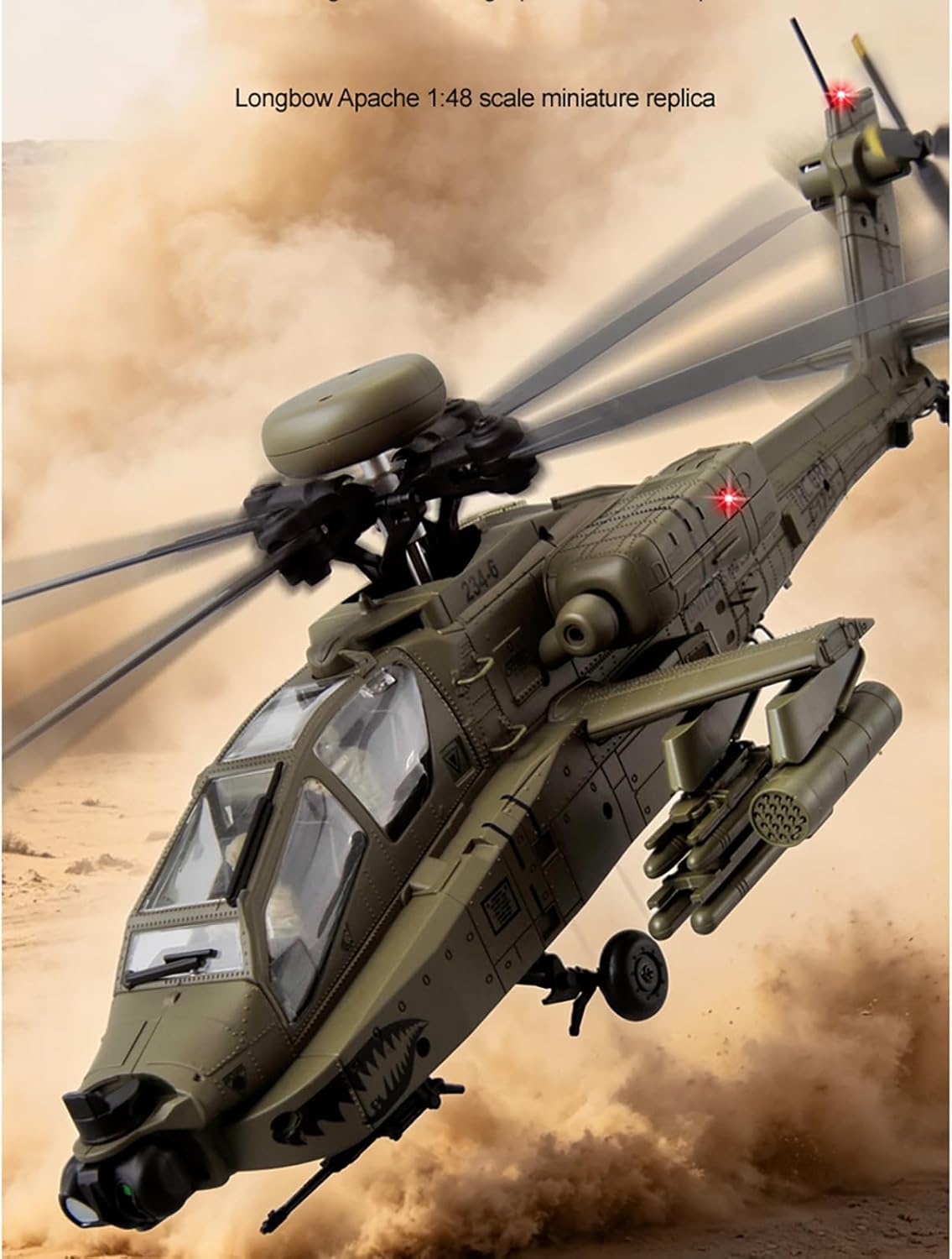 310MM 6CH C170 AH-64D Ferngest – Rc Helicopter Case Bewertung und Preis