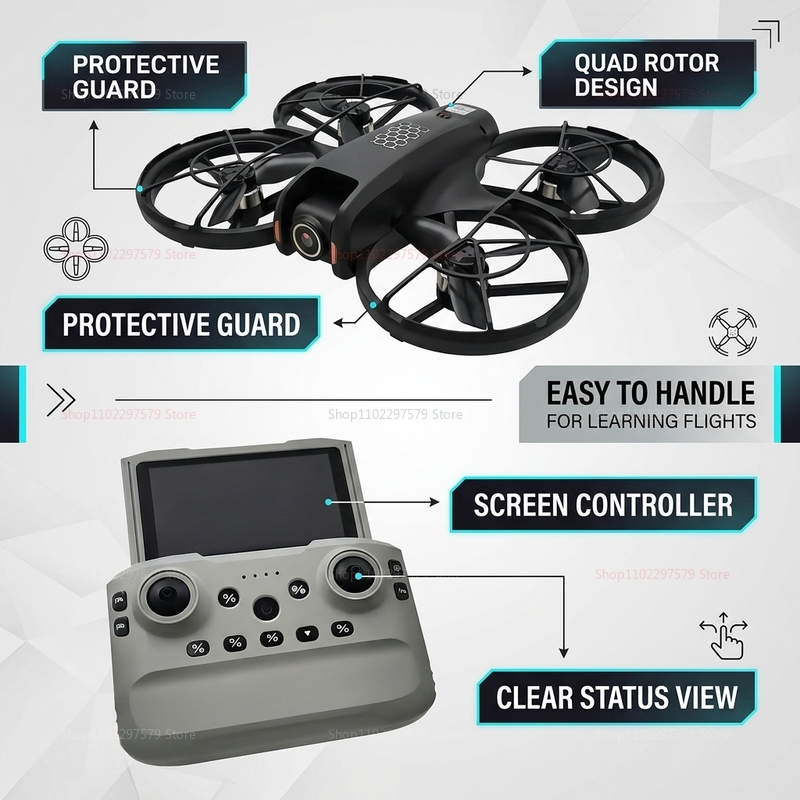 2026 Neue M5 Mini-Drohne mit 8 – Rc Helicopter Mini Bewertung und Preis