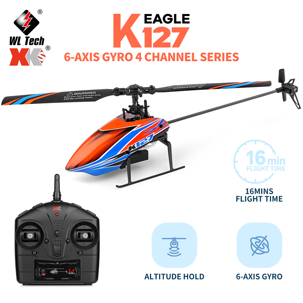 WLtoys XK K127 2,4G 4CH 6-Aixs – Rc Helicopter Large Bewertung und Preis