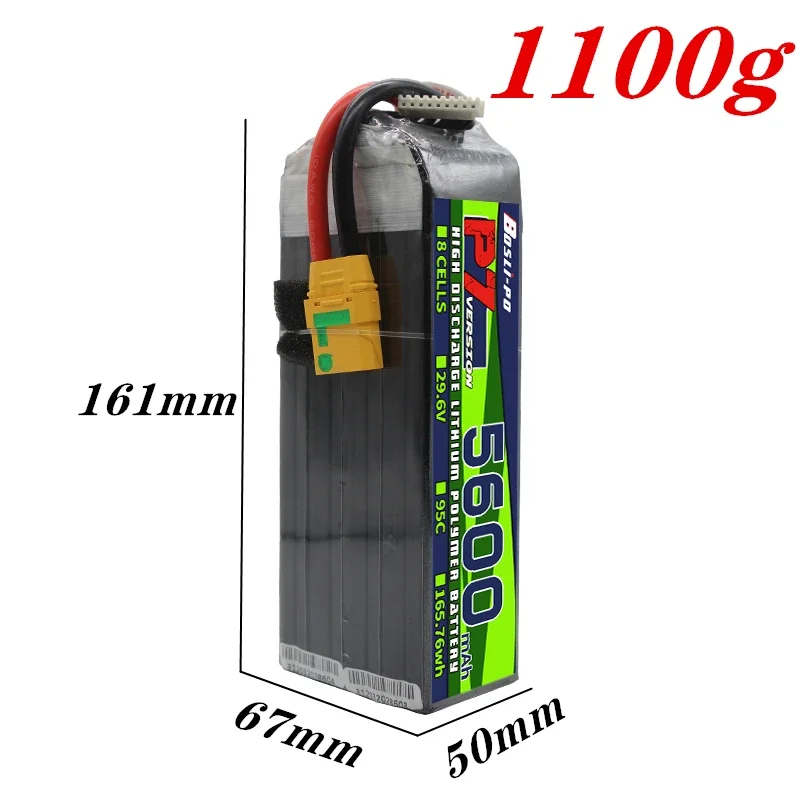 Bosli-po 8S 29,6V 5600mAh 95C  – Rc Helicopter Case Bewertung und Preis
